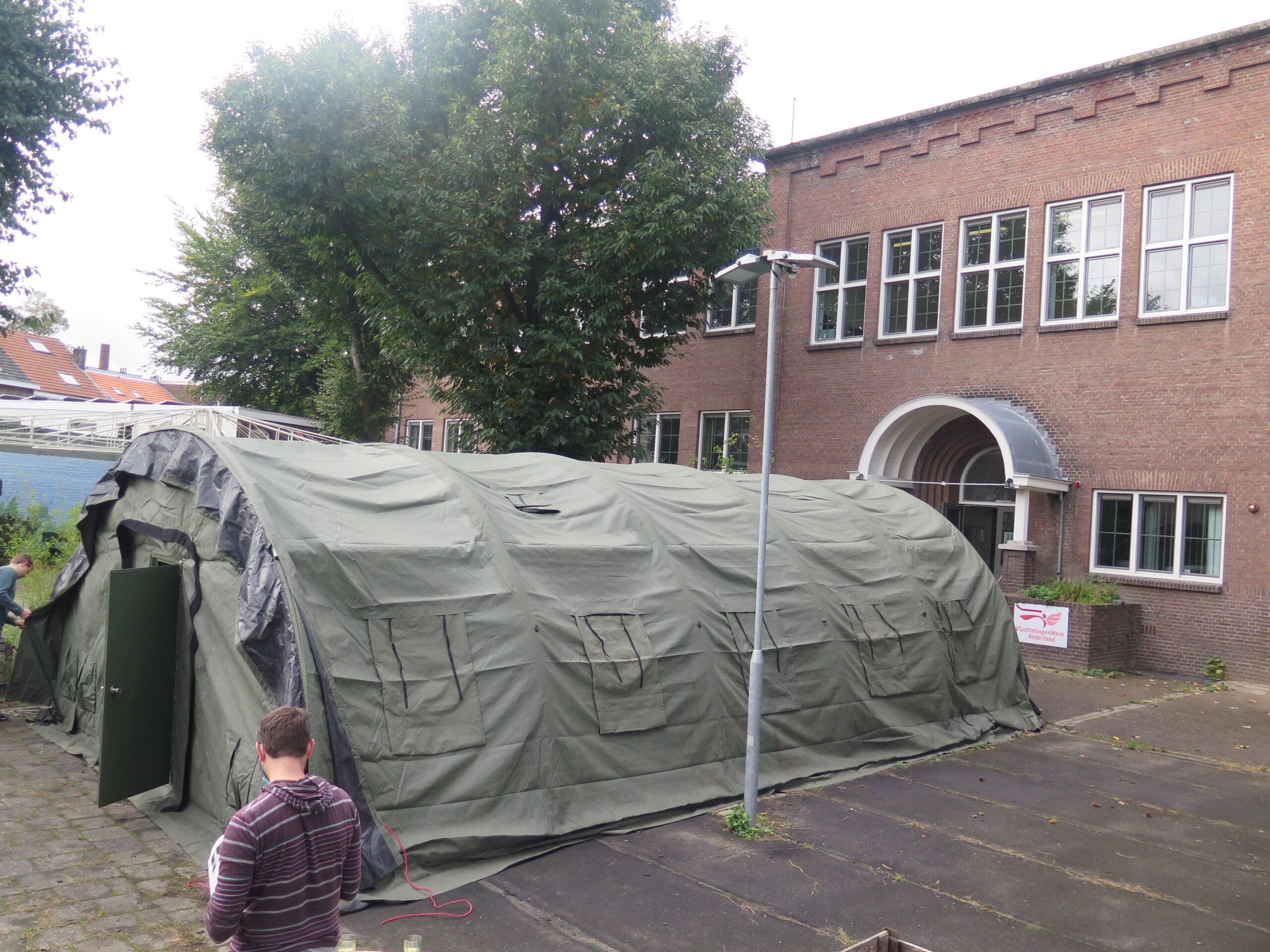 We’re in the army now