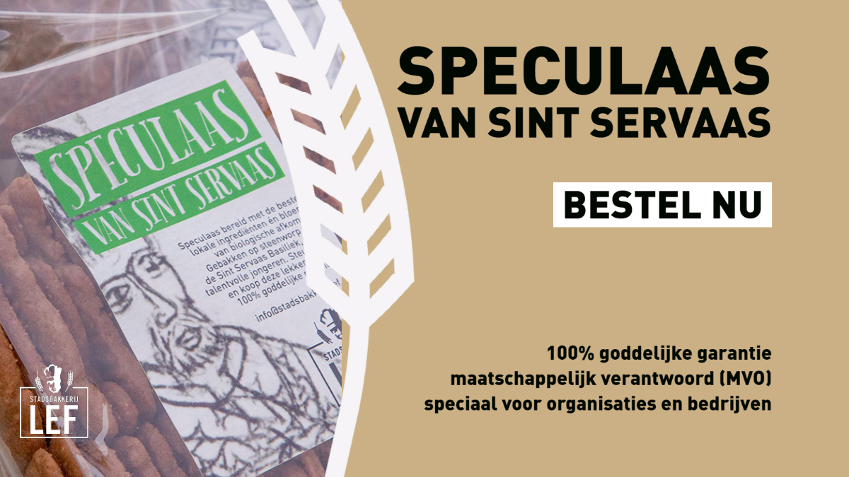 Bestel Nu Speculaas Van Sint Servaas Lefteam