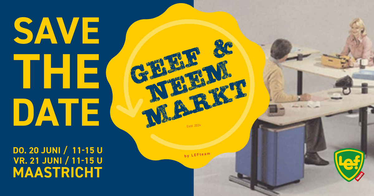 Geef & neem markt 2024, speciaal voor non-profitorganisaties