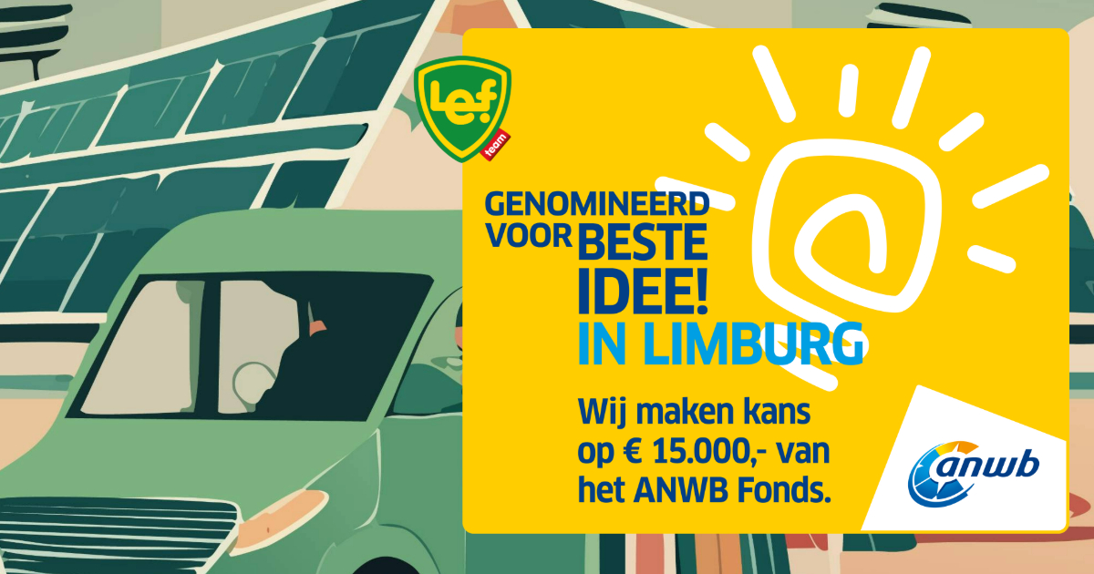 Yes! We zijn genomineerd voor ‘Beste idee in Limburg’
